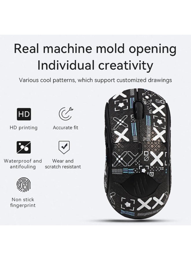 أوشيما شريط لمس الفأرة، مناسب لفأرة الألعاب اللاسلكية، شريط لمس مضاد للانزلاق، مجموعة ترقية فائقة للمفاتيح، ملصق مقاوم للعرق ومضاد للانزلاق، تصميم يلتصق ذاتيًا، إكسسوارات ألعاب - Image 3